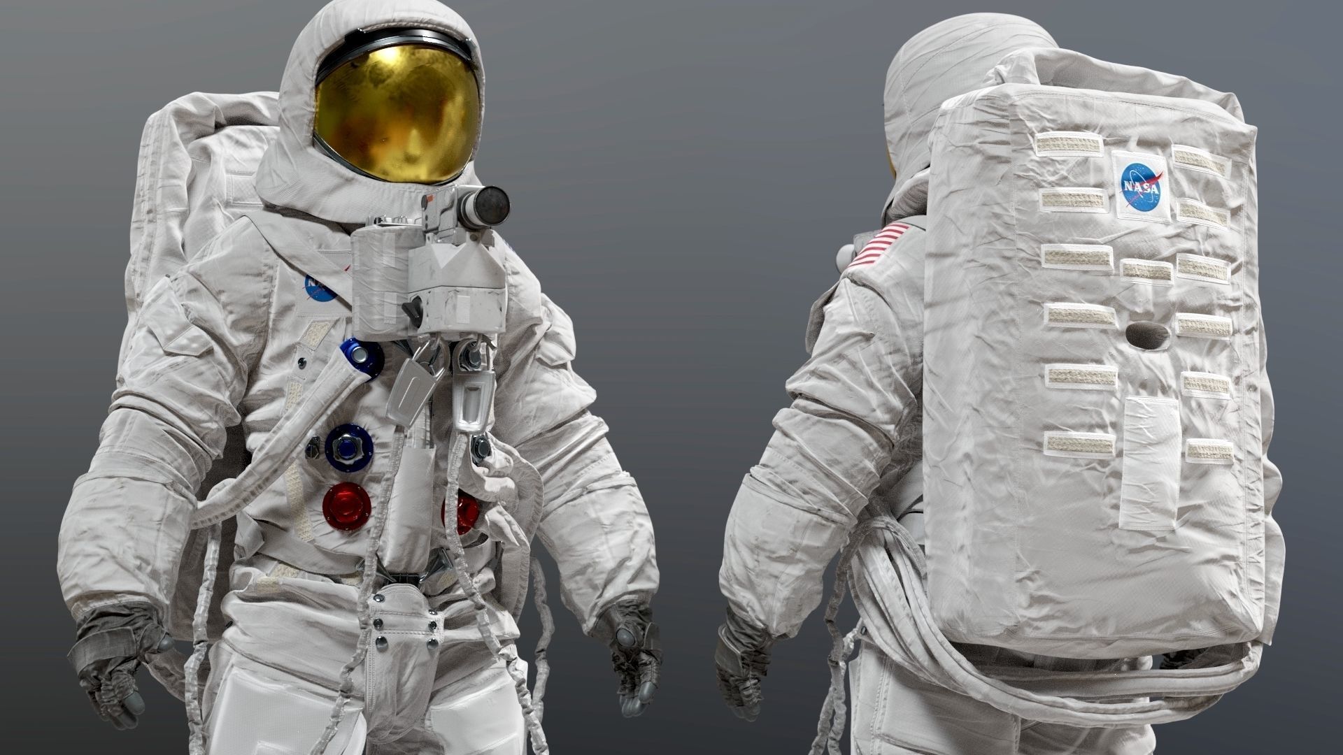 astronaut 3d model free